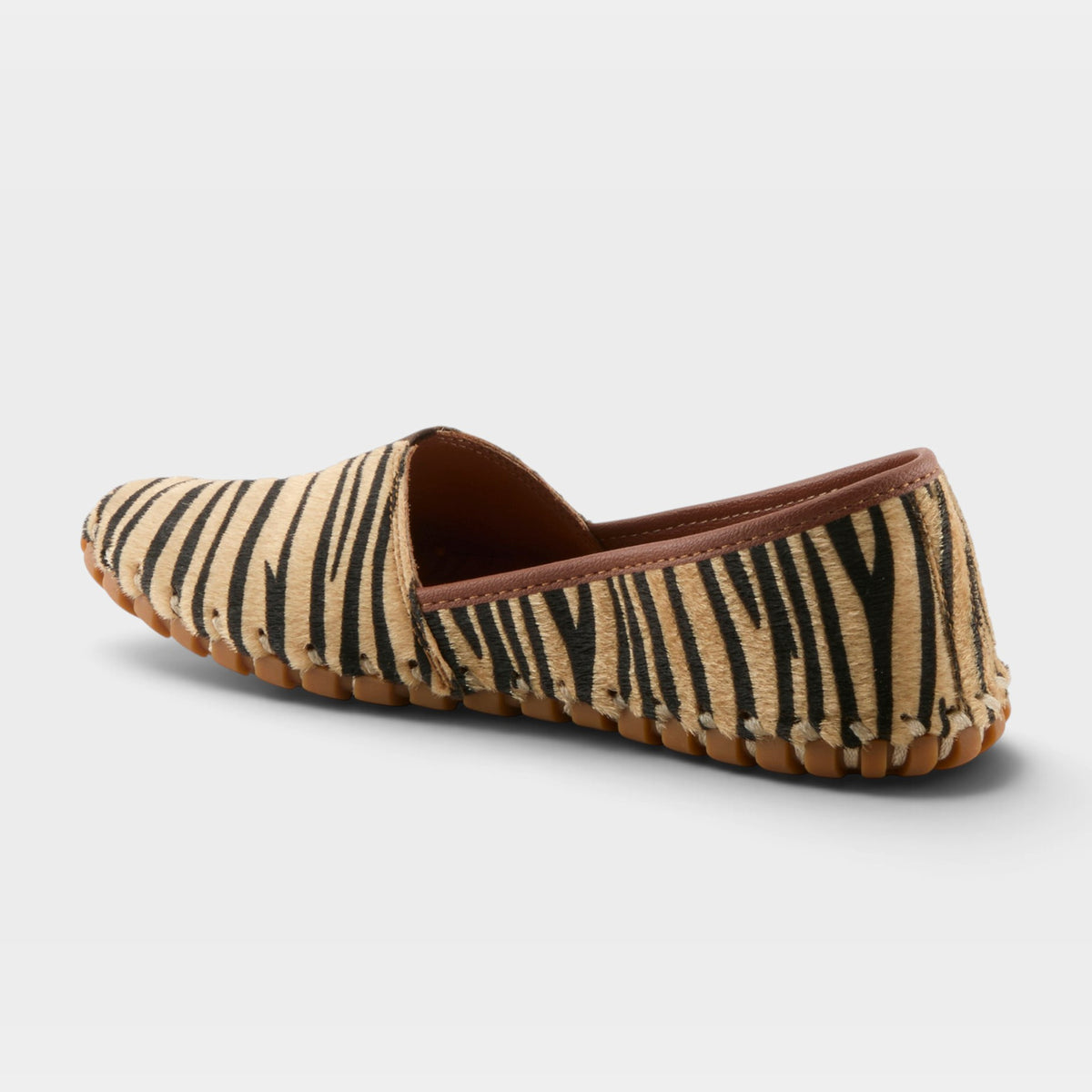 Spring Step Kathaleta-Hide Tiger Print Shoe