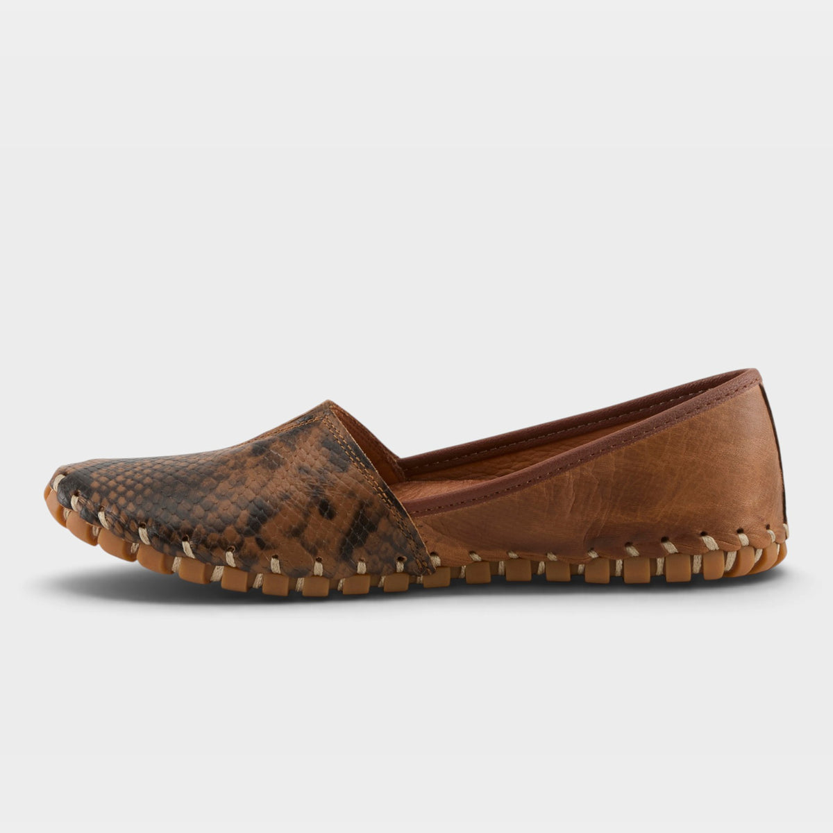 Spring Step Kathaleta-Liz Camel Multi Casual Shoe