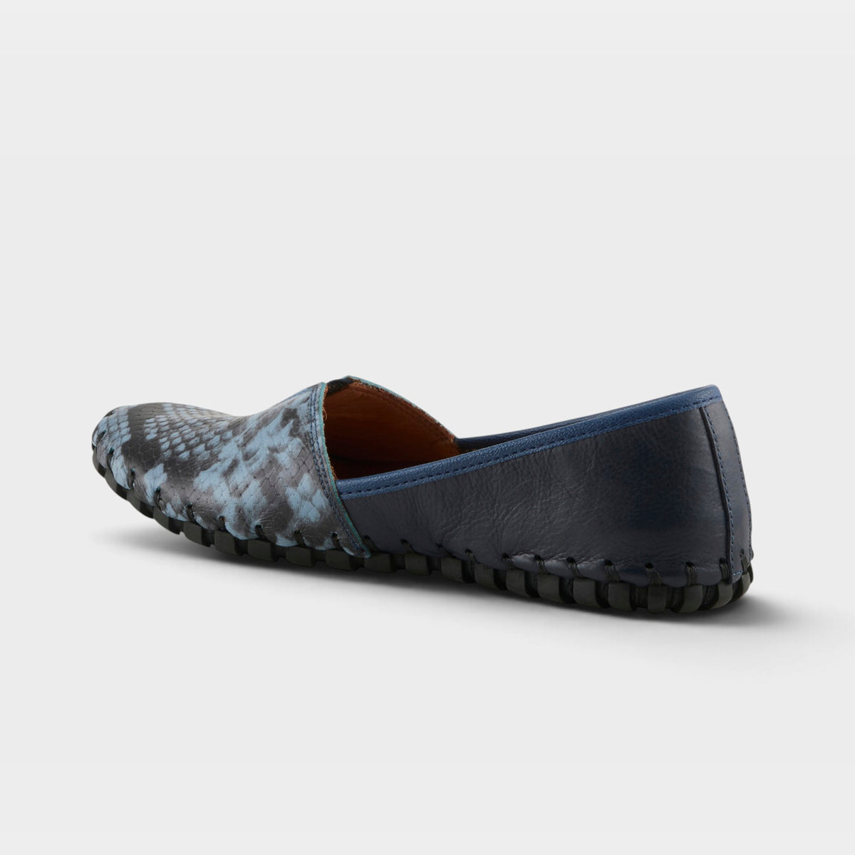 Spring Step Kathaleta-Liz Navy Multi Casual Shoe