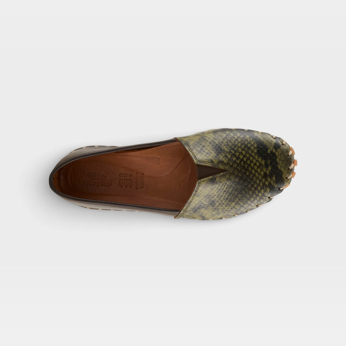 Spring Step Kathaleta-Liz Olive Multi Casual Shoe