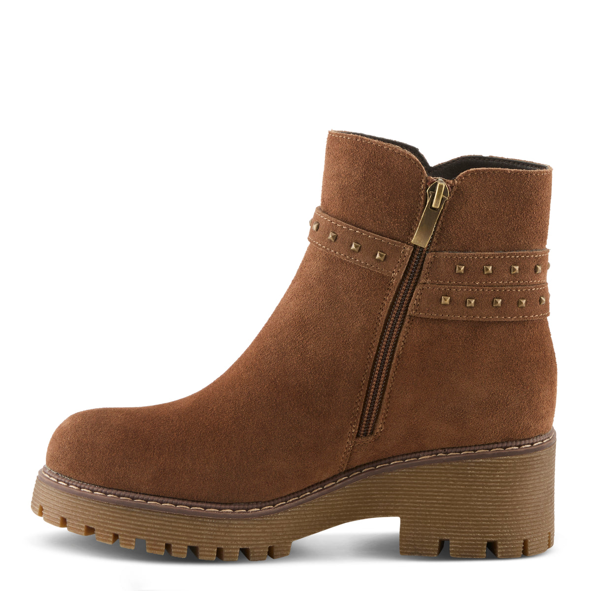 Spring Step SPRING STEP KELSON BOOTS boot in tan suede with comfortable everyday design