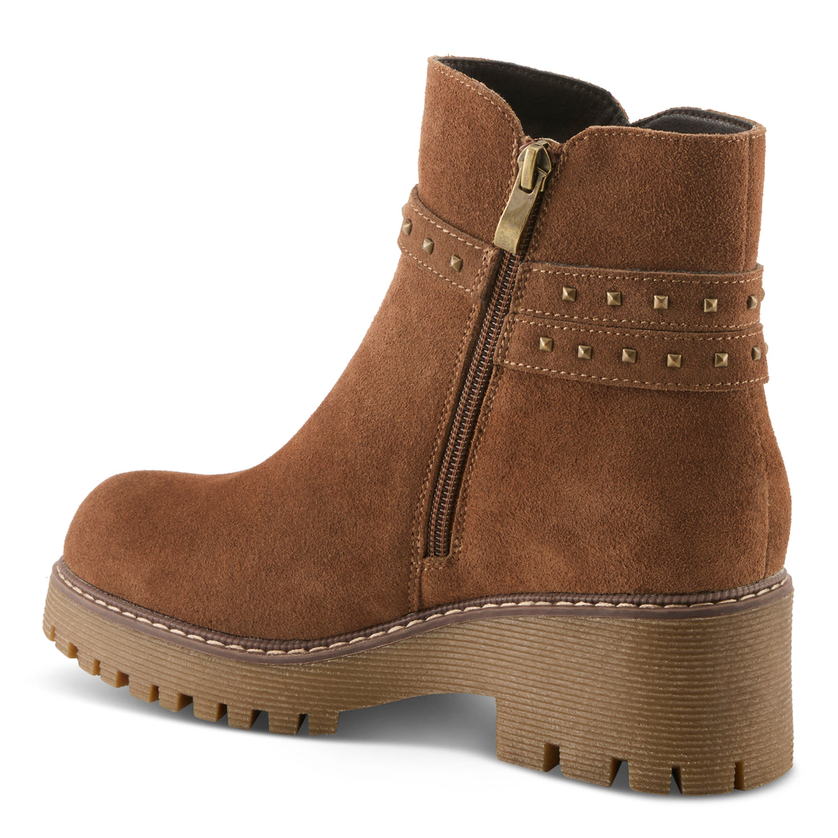 Spring Step SPRING STEP KELSON BOOTS boot in tan suede with comfortable everyday design