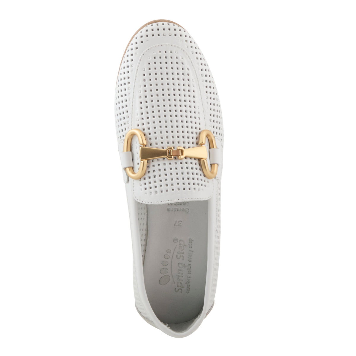 Spring Step SPRING STEP KERR SHOES shoe in white with comfortable everyday design