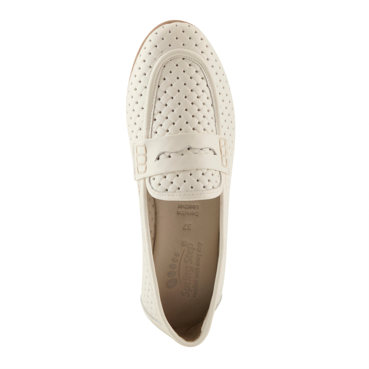 Spring Step SPRING STEP KHAZA SHOES shoe in ivory with comfortable everyday design