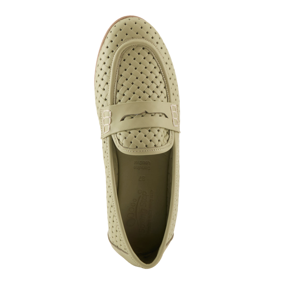 Spring Step SPRING STEP KHAZA SHOES shoe in sage green with comfortable everyday design