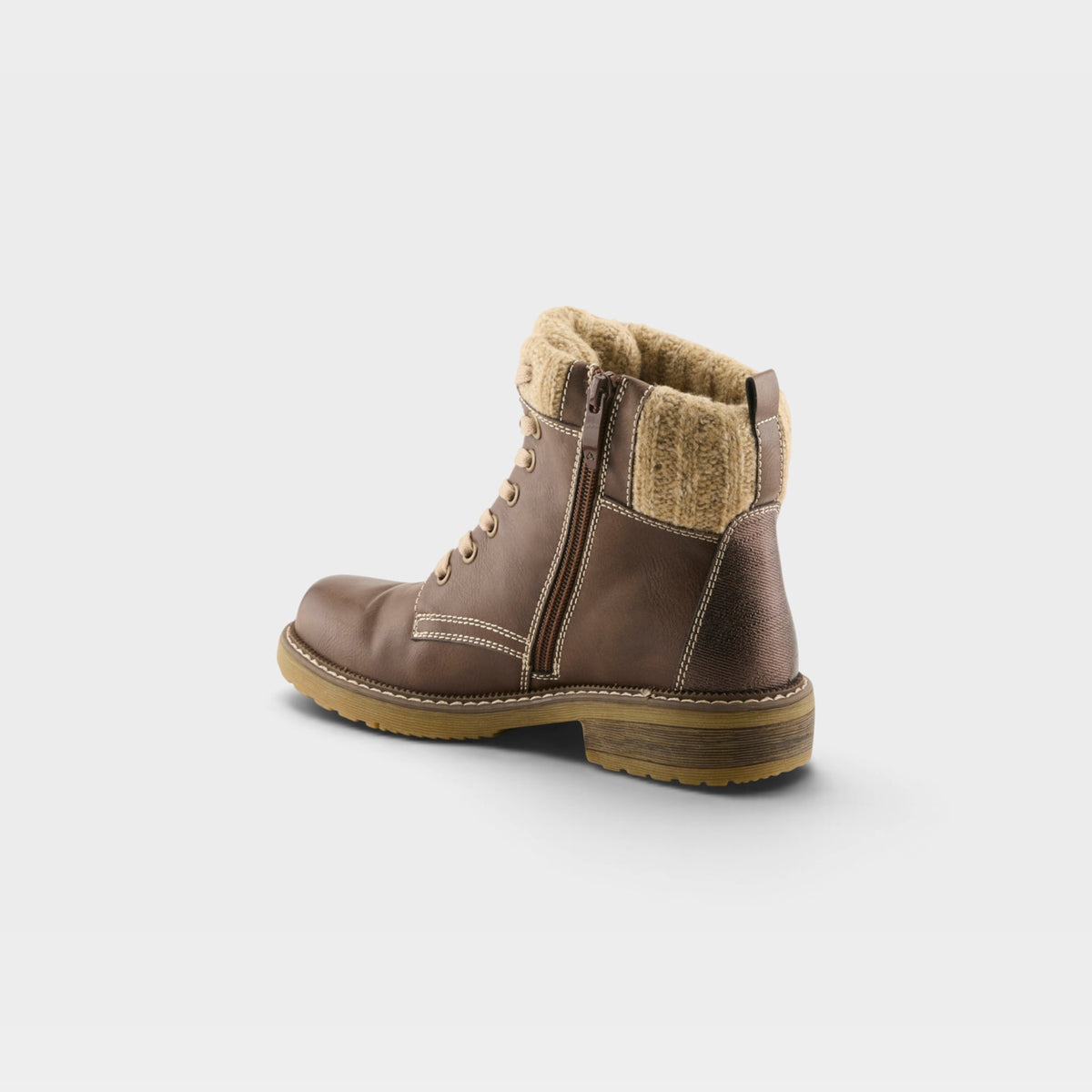 Spring Step Relife Khazera Brown Bootie