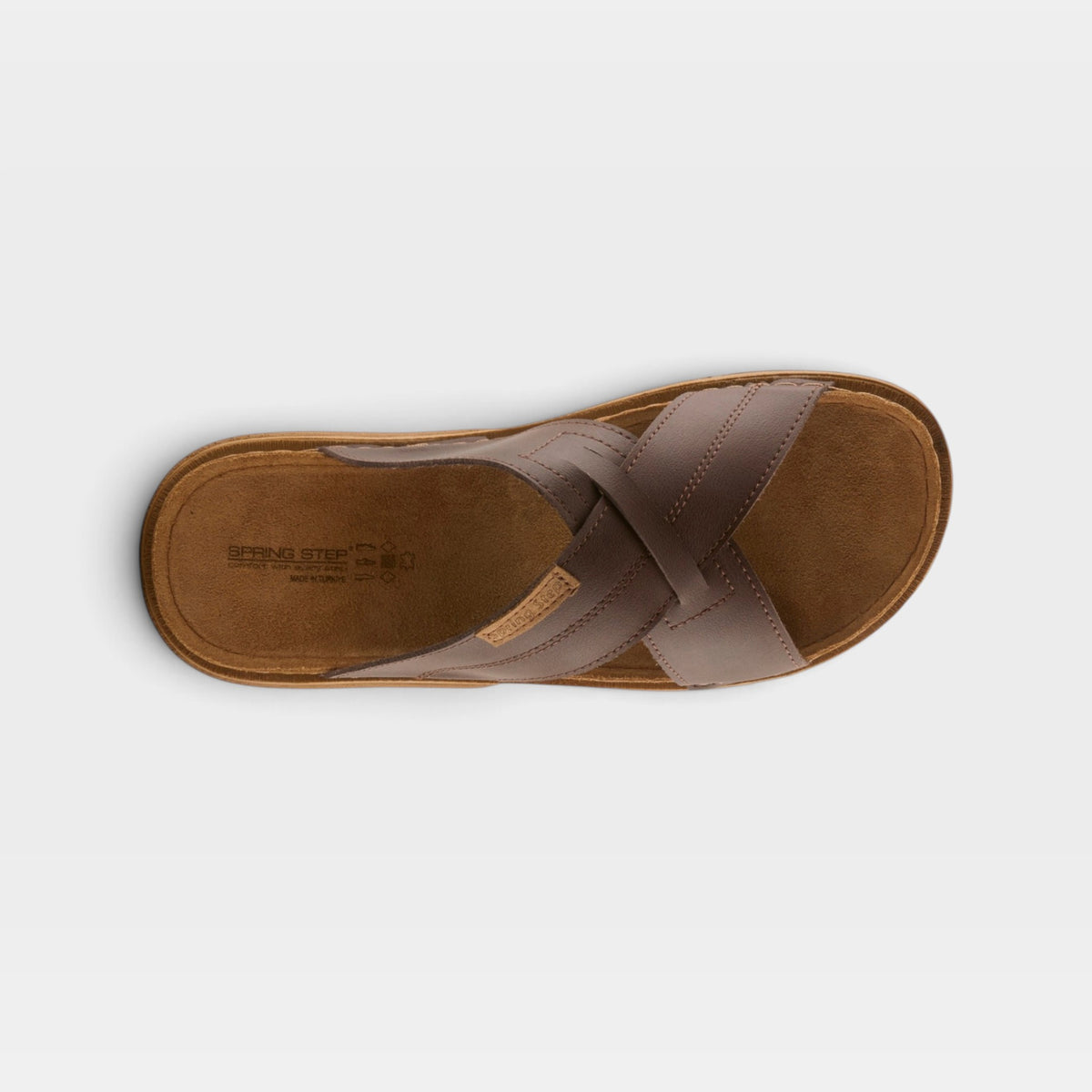 Spring Step Men Kigan Brown Sandal