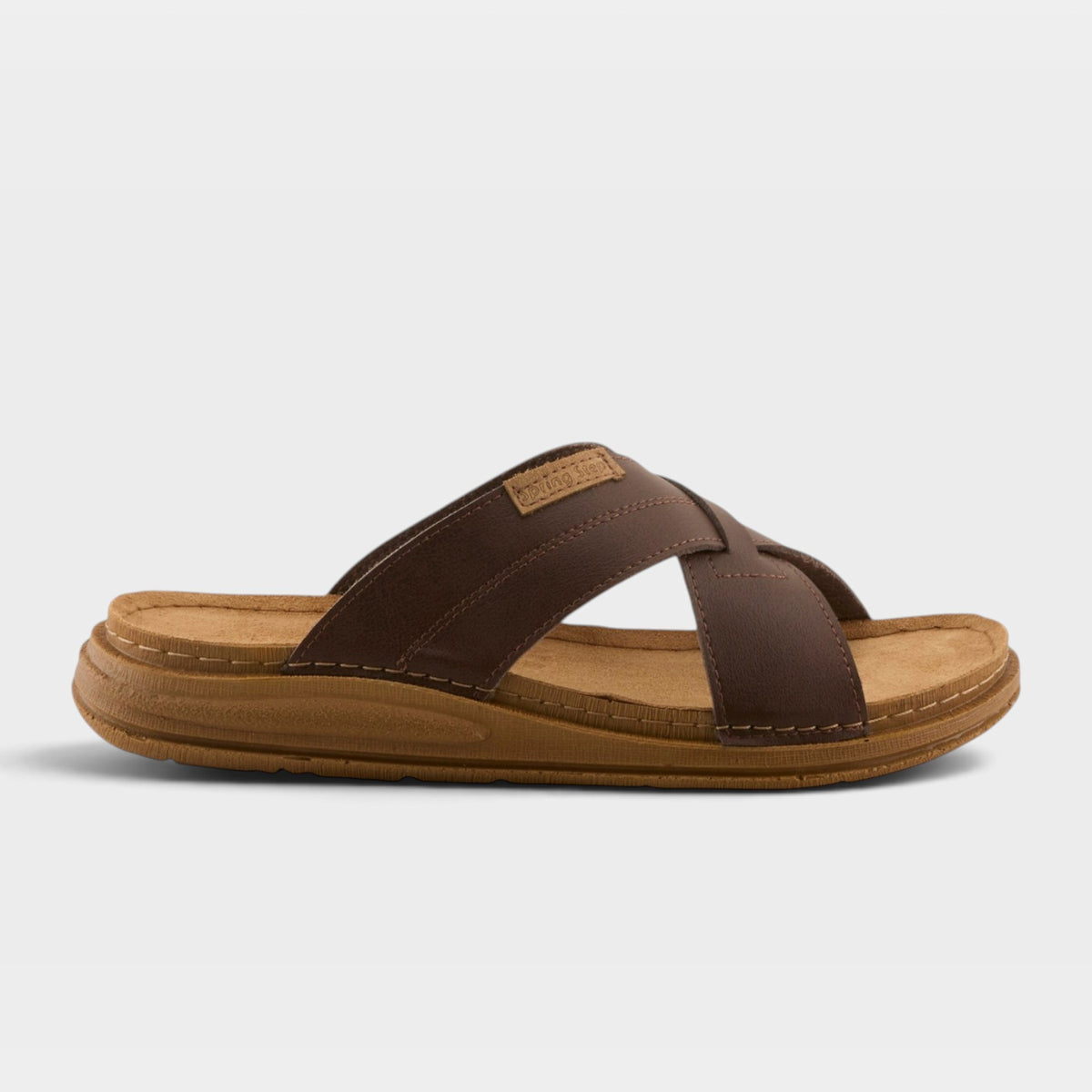 Spring Step Men Kigan Brown Sandal