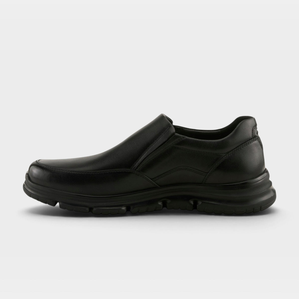 Spring Step Men Kirk Black Shoe