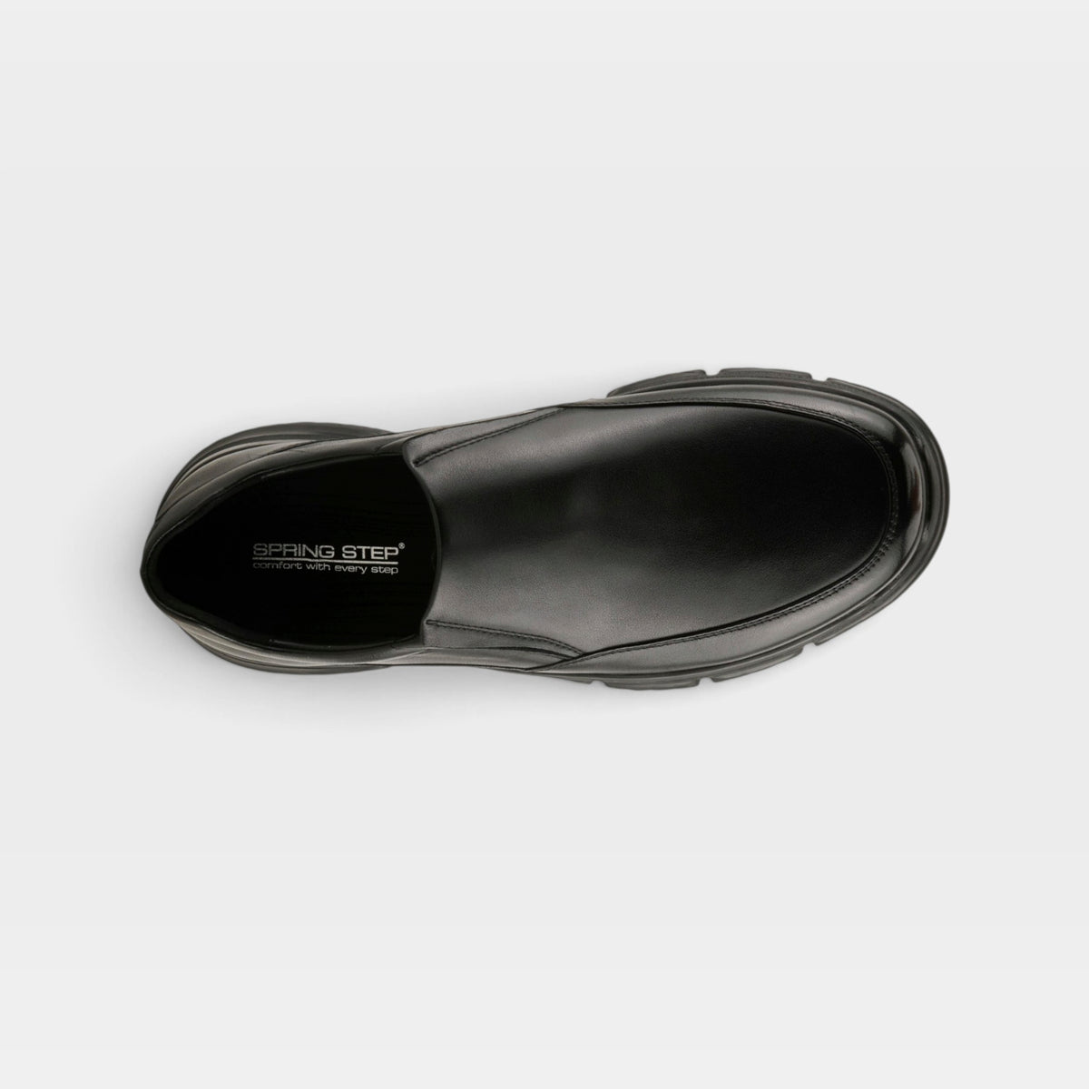 Spring Step Men Kirk Black Shoe