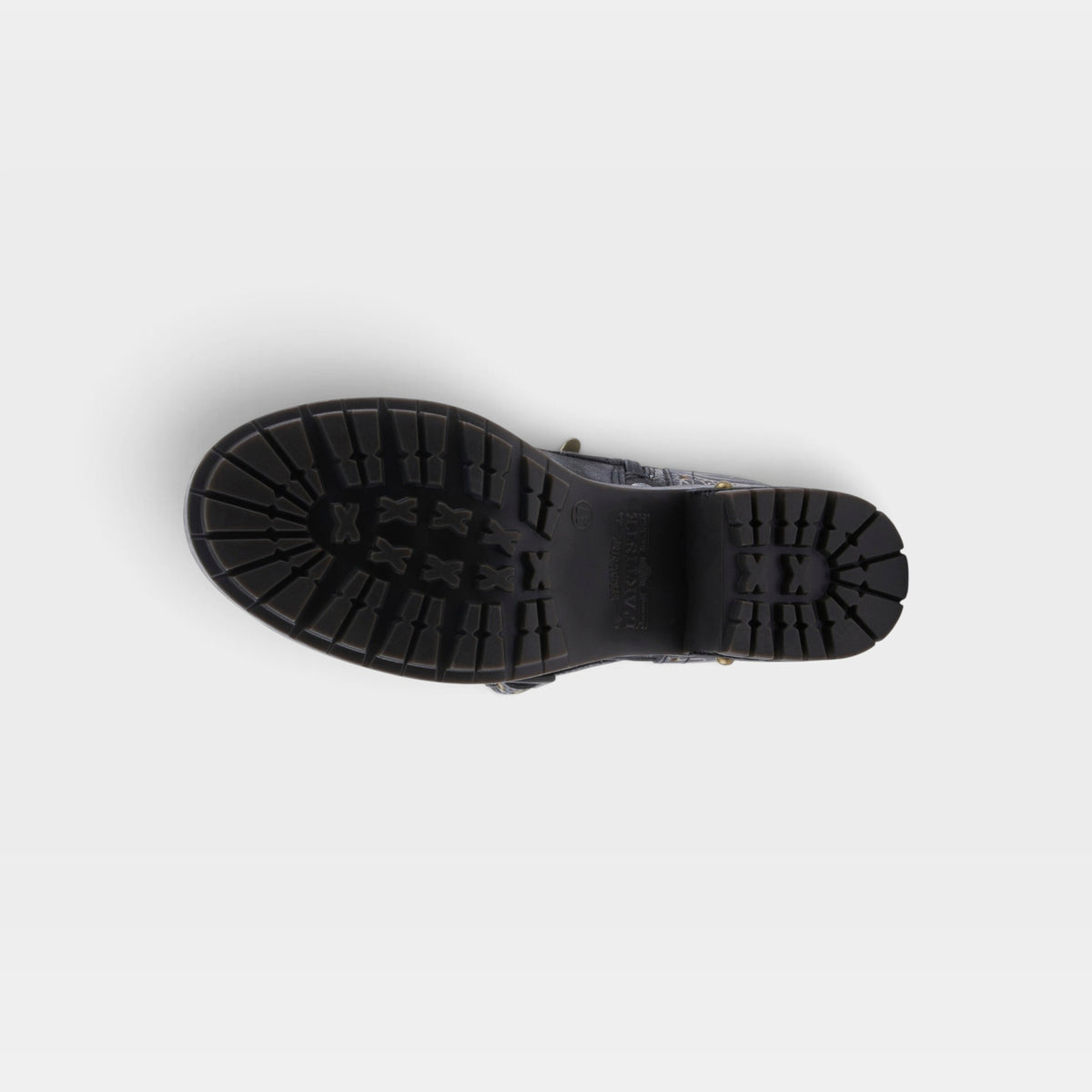 L'Artiste Kisha-Boss boots in Black Multi, outsole view