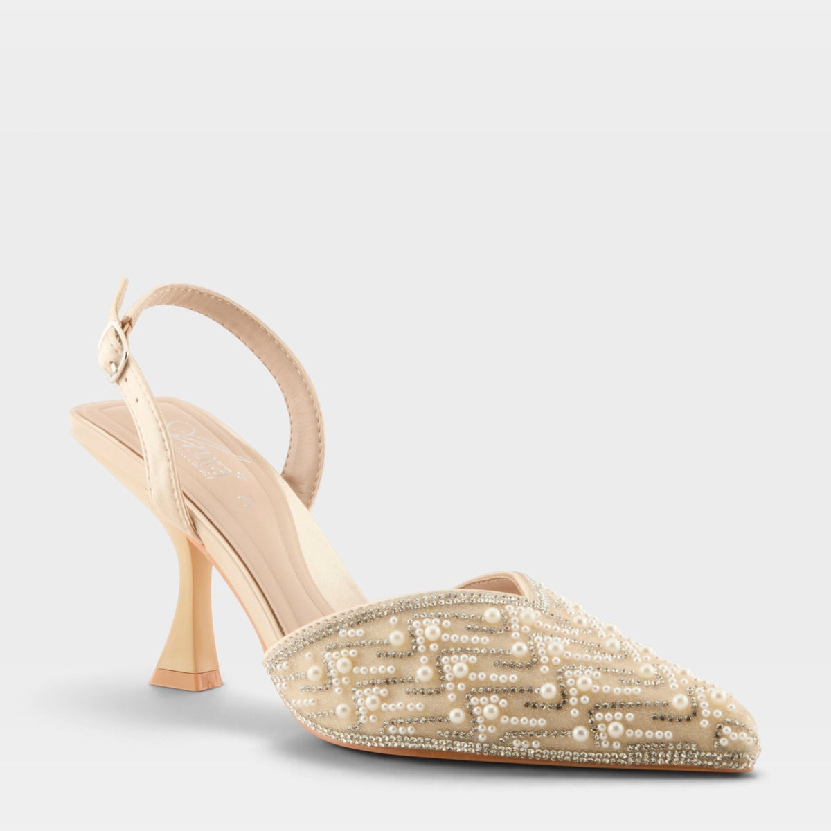 Azura Kitkatclub Soft Gold Multi Shoe
