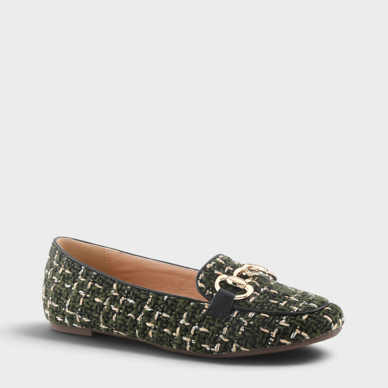 PATRIZIA KNITKNOT BALLERINA SHOES
