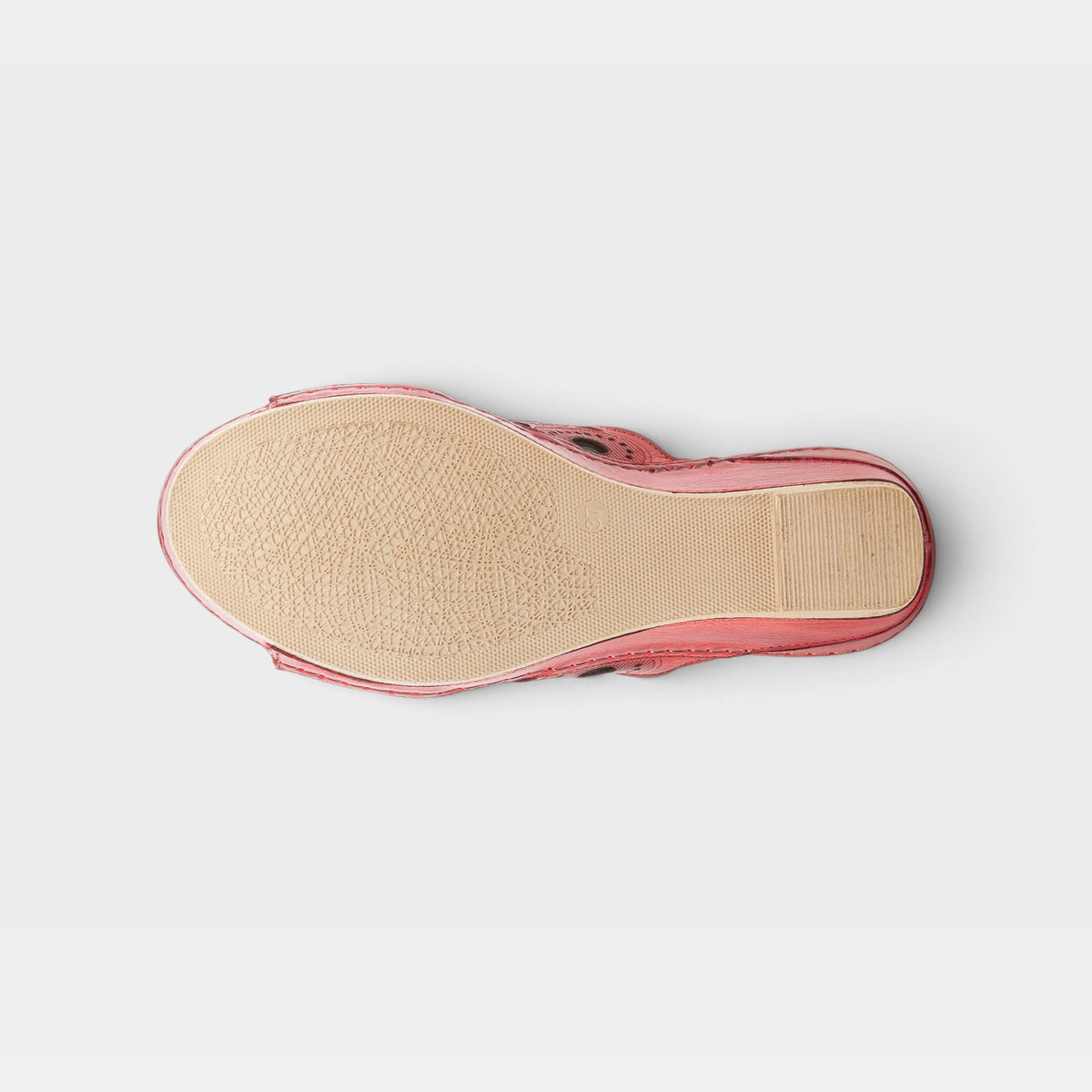 Spring Step Labarnas Red Slide Sandal