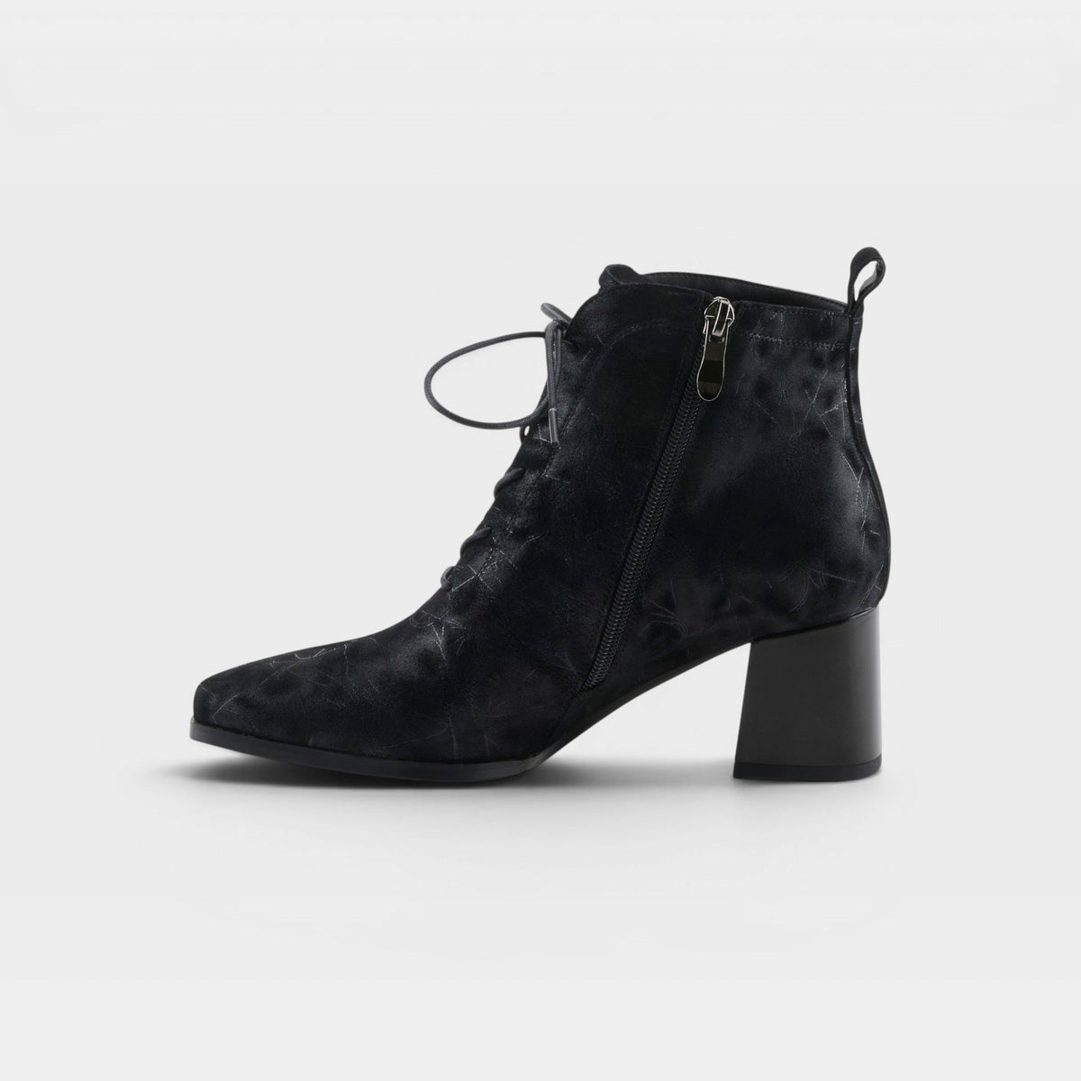 Azura – LaceMeUp – BLACK SUEDE – Boot