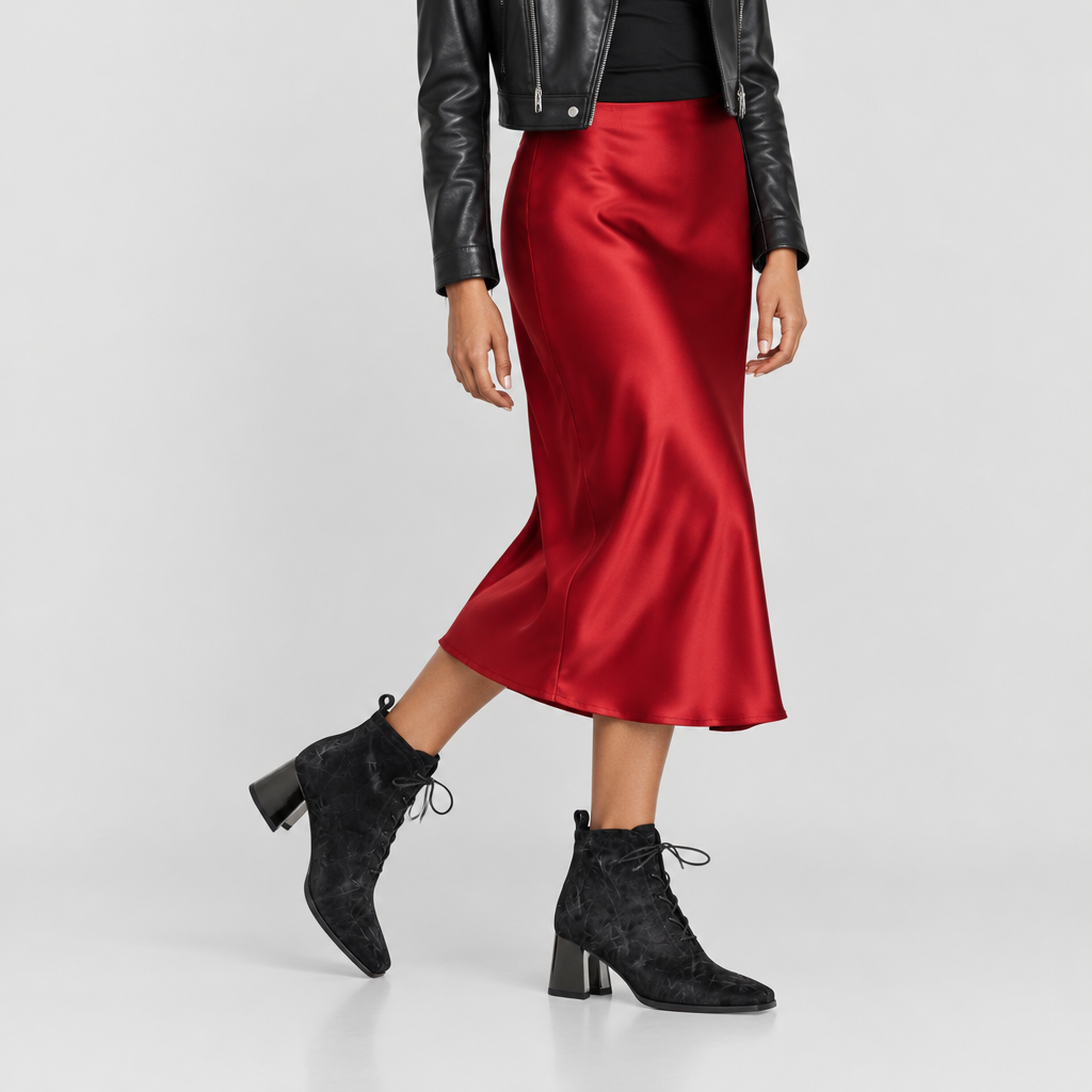Azura LACEMEUP BOOTS – on-foot lifestyle view
