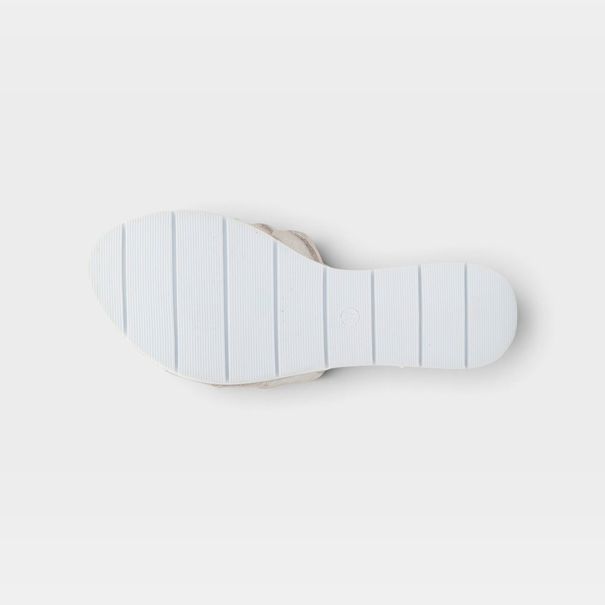 Spring Step Lavona Silver Slide Sandal
