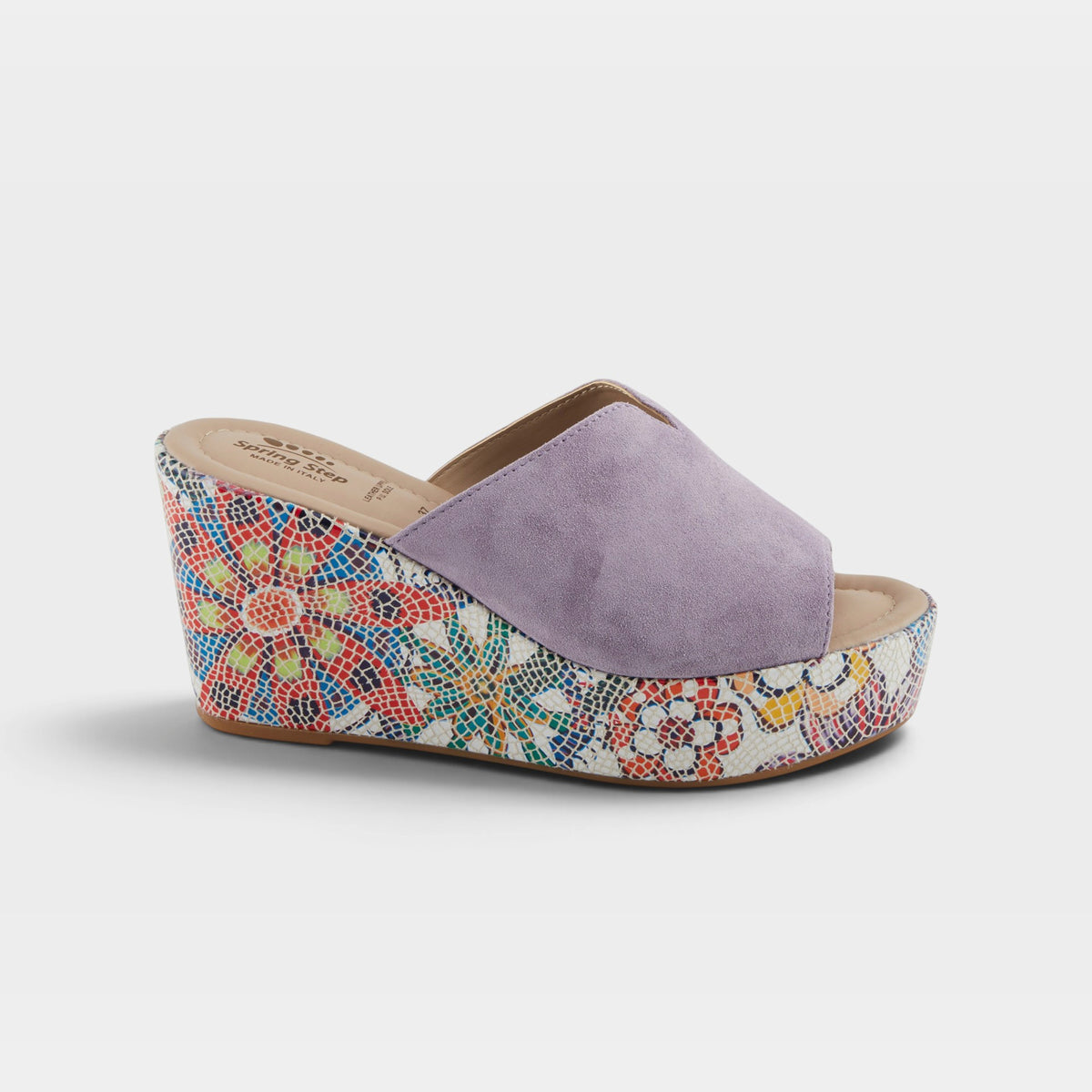 Spring Step Laylani Lavender Slide Sandal