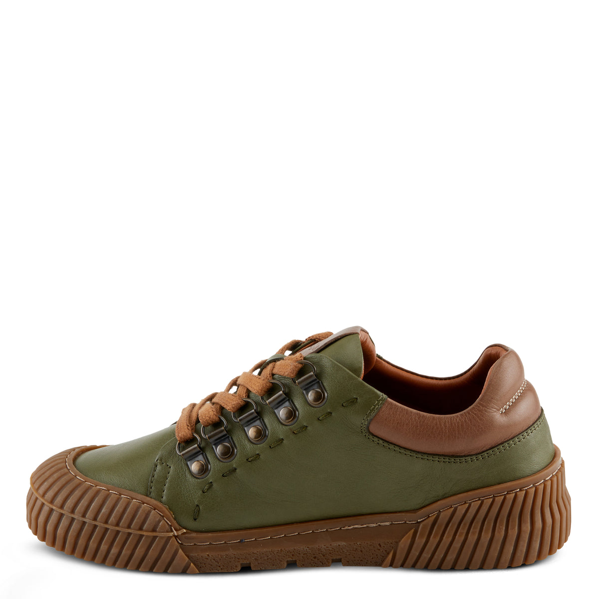Spring Step SPRING STEP LAZARLO SNEAKERS sneaker in olive green with comfortable everyday design