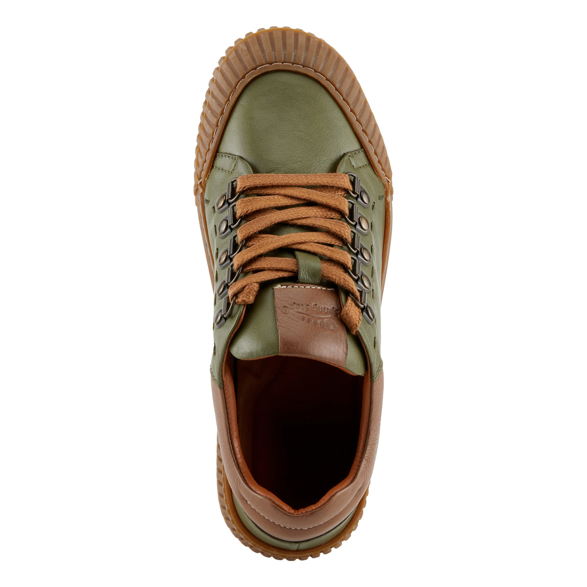 Spring Step SPRING STEP LAZARLO SNEAKERS sneaker in olive green with comfortable everyday design