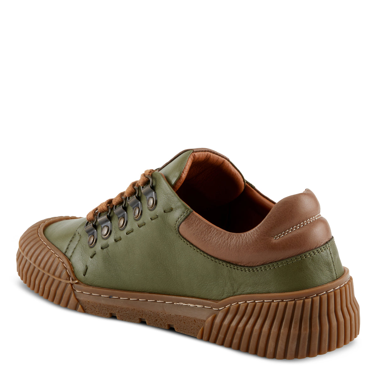 Spring Step SPRING STEP LAZARLO SNEAKERS sneaker in olive green with comfortable everyday design