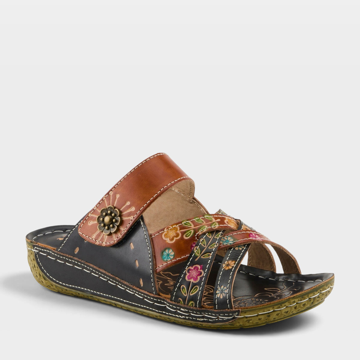 L'ARTISTE LEIGH SLIDE SANDAL-1