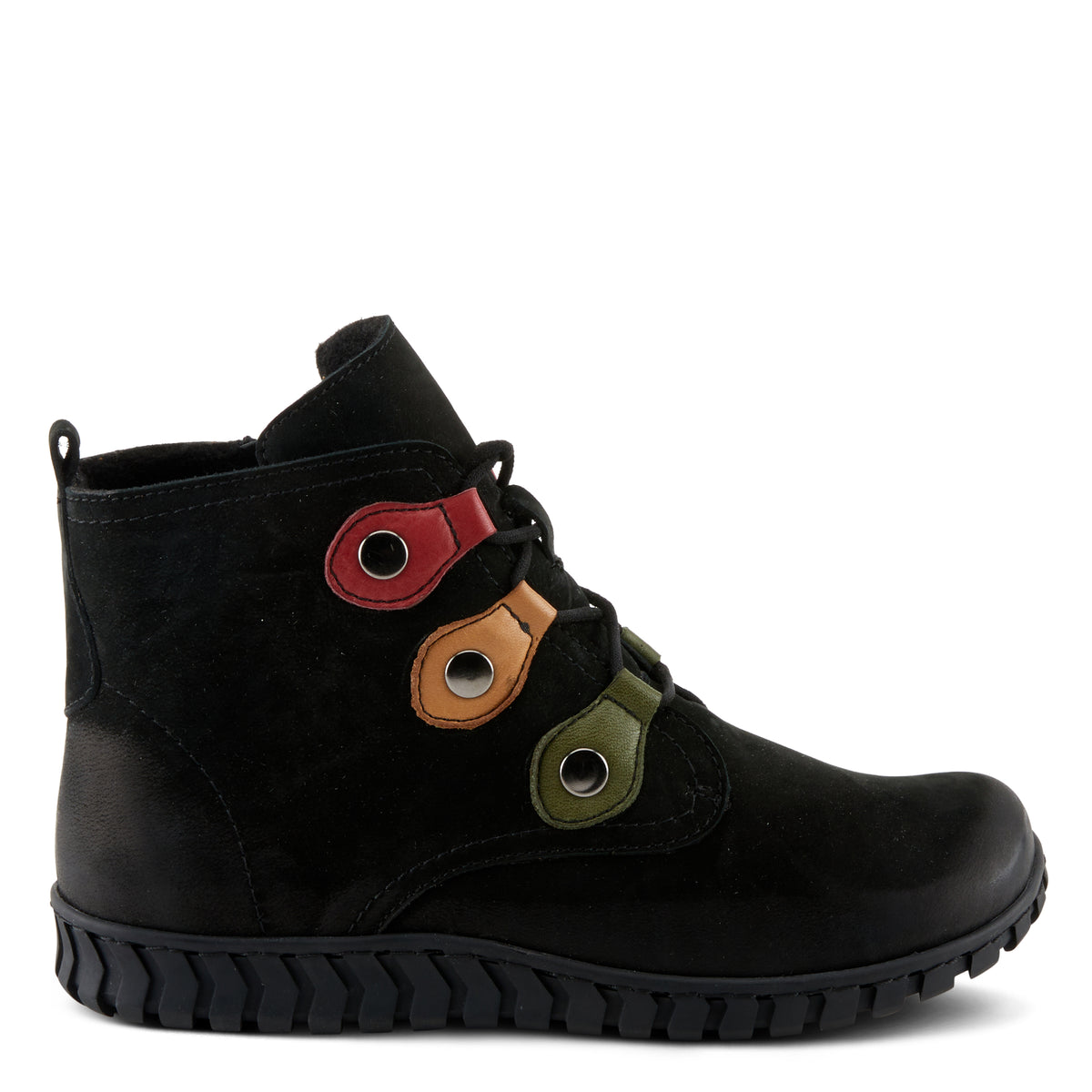 Spring Step SPRING STEP LIADAN BOOTS boot in black nubuck with comfortable everyday design