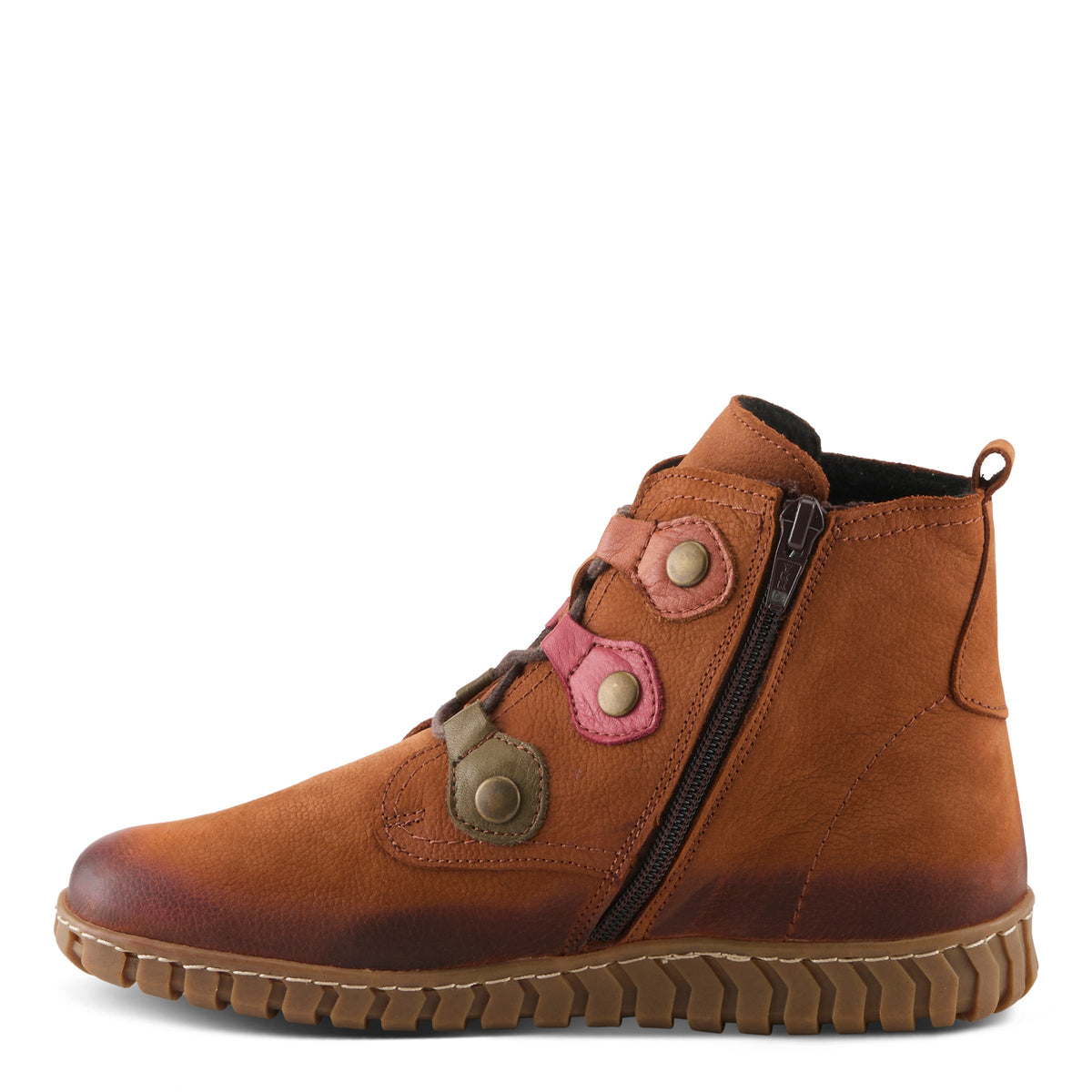 Spring Step SPRING STEP LIADAN BOOTS boot in brown nubuck with comfortable everyday design