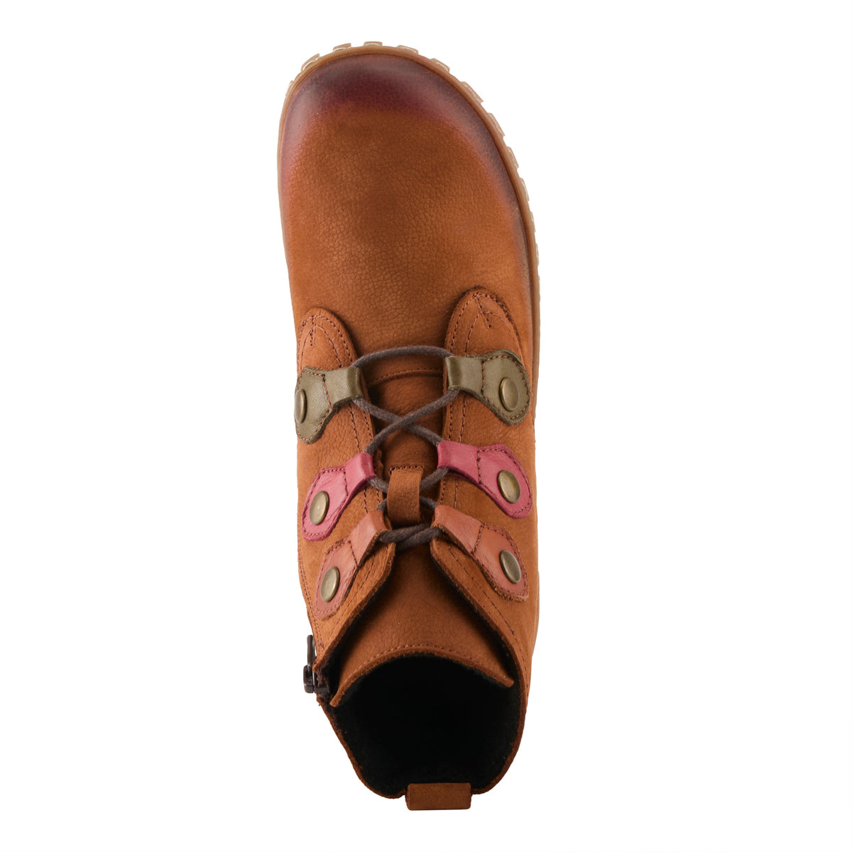 Spring Step SPRING STEP LIADAN BOOTS boot in brown nubuck with comfortable everyday design