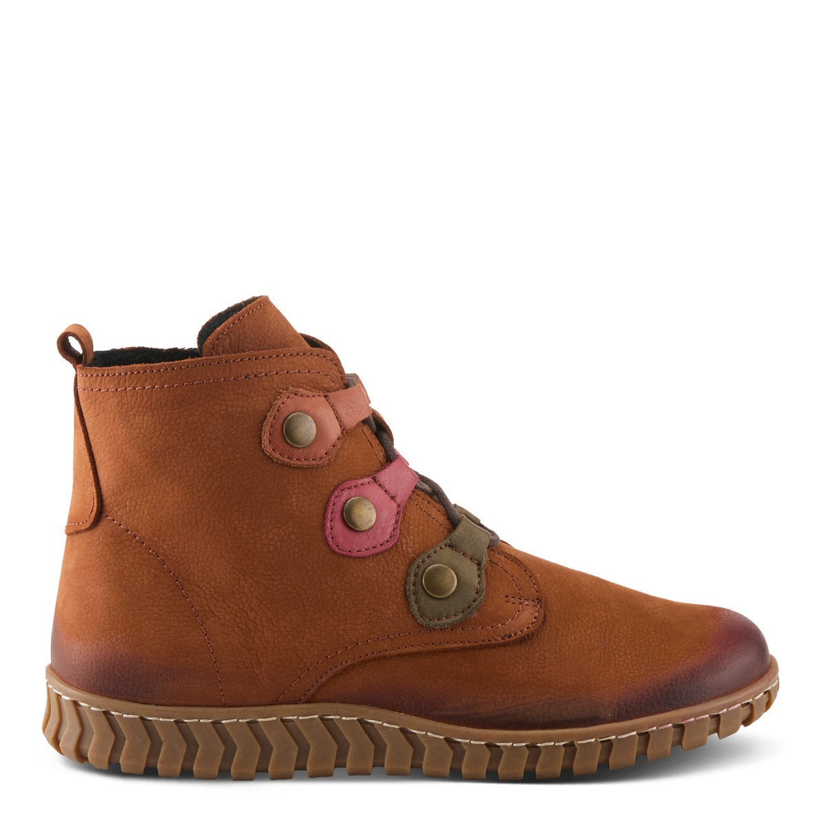 Spring Step SPRING STEP LIADAN BOOTS boot in brown nubuck with comfortable everyday design