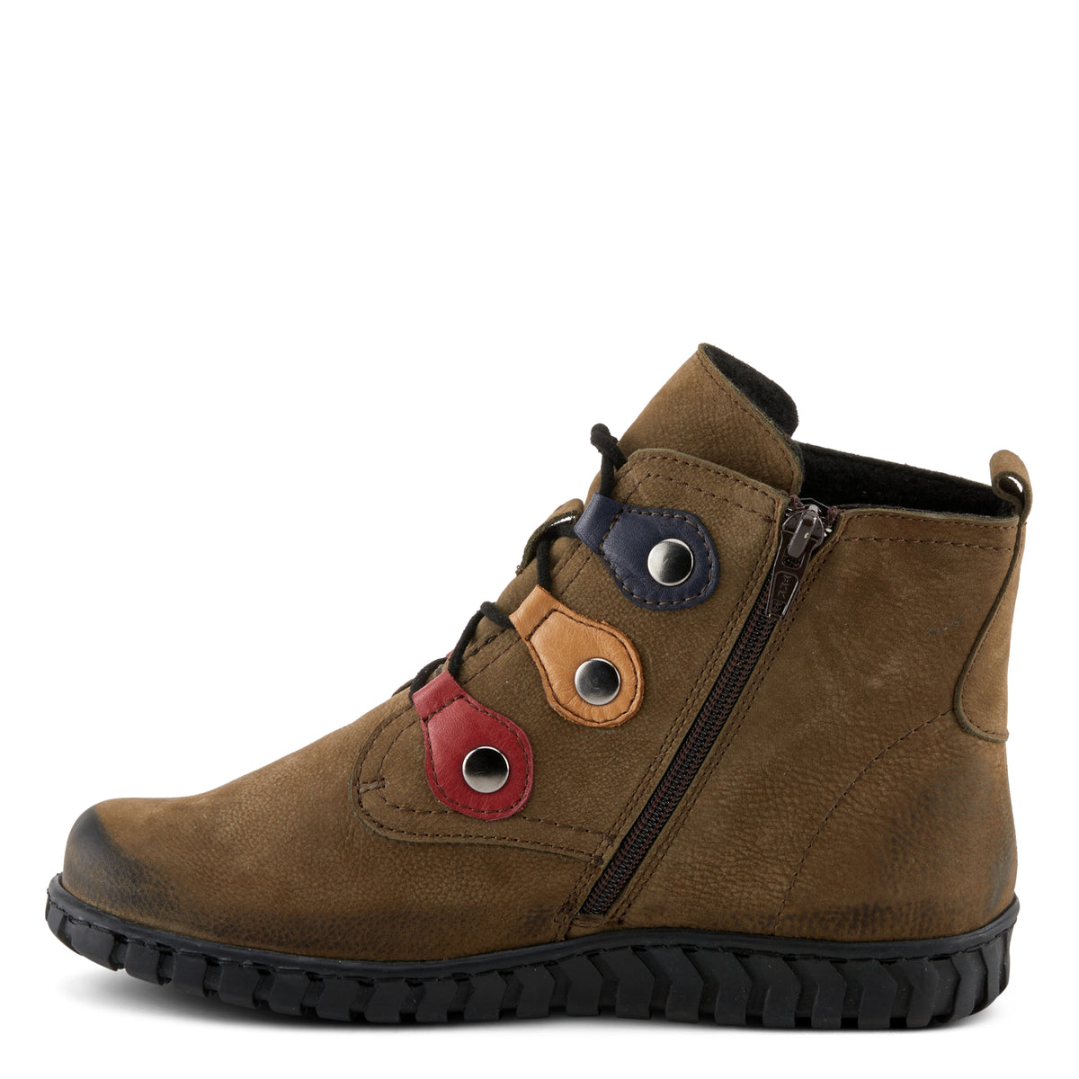 Spring Step SPRING STEP LIADAN BOOTS boot in olive nubuck with comfortable everyday design
