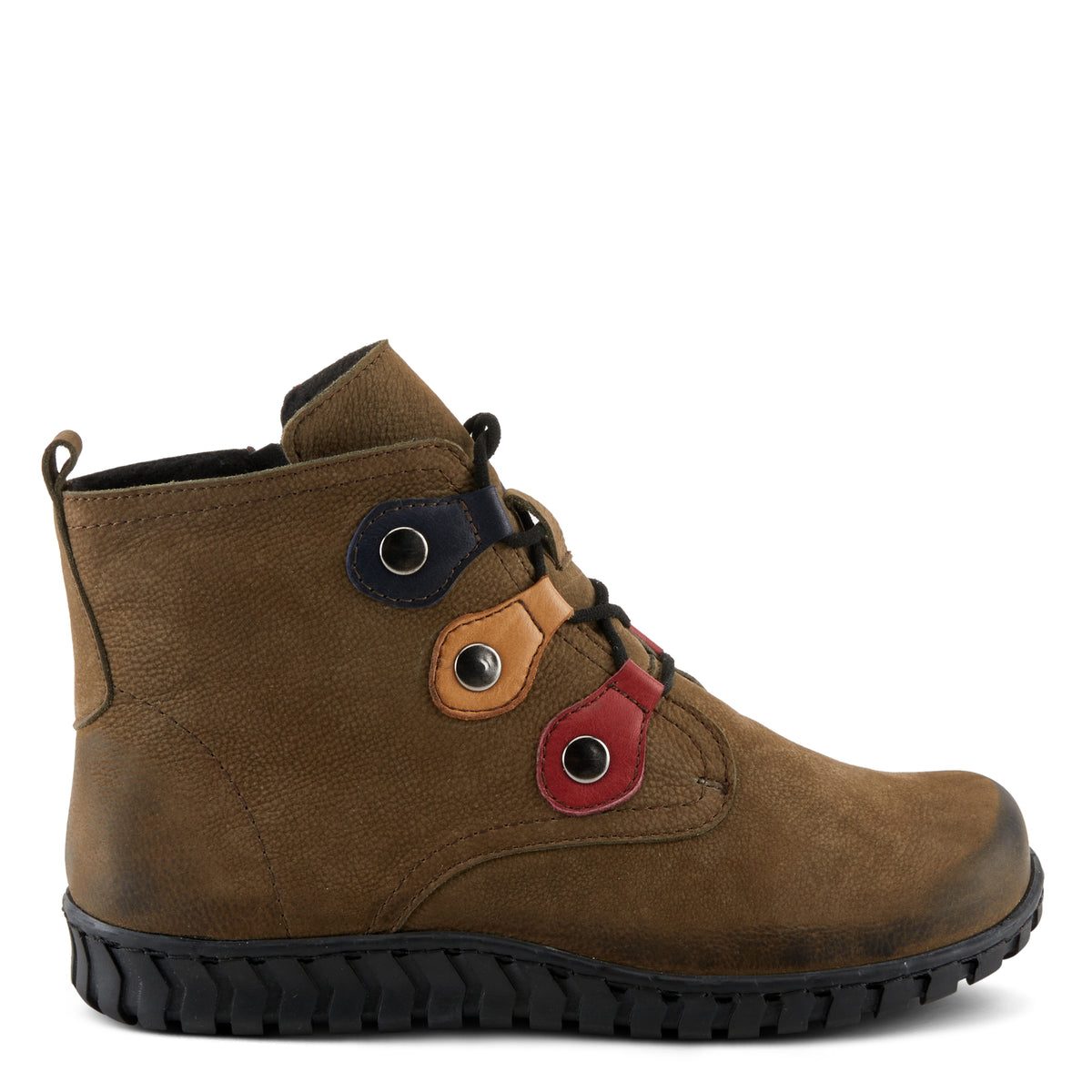 Spring Step SPRING STEP LIADAN BOOTS boot in olive nubuck with comfortable everyday design