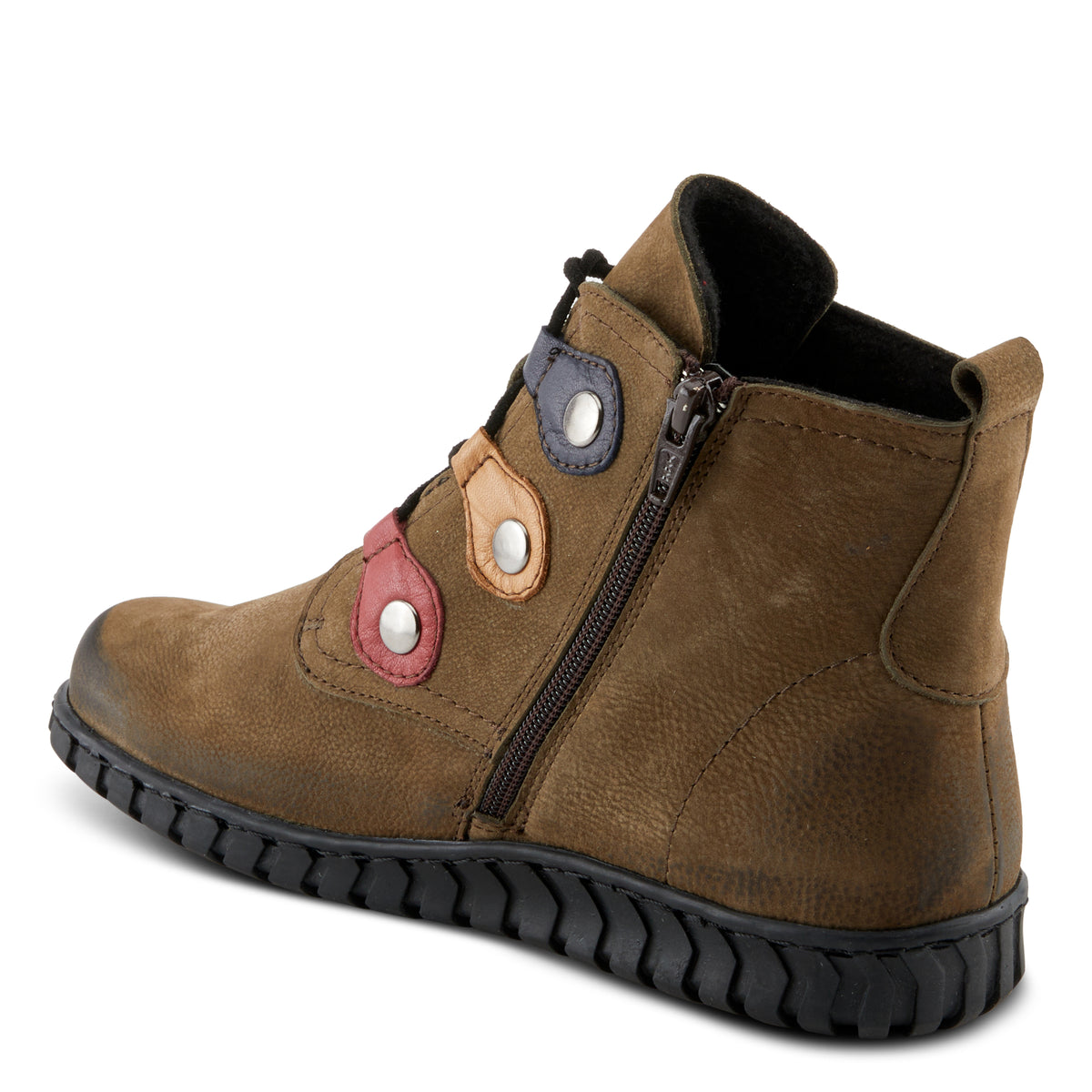 Spring Step SPRING STEP LIADAN BOOTS boot in olive nubuck with comfortable everyday design