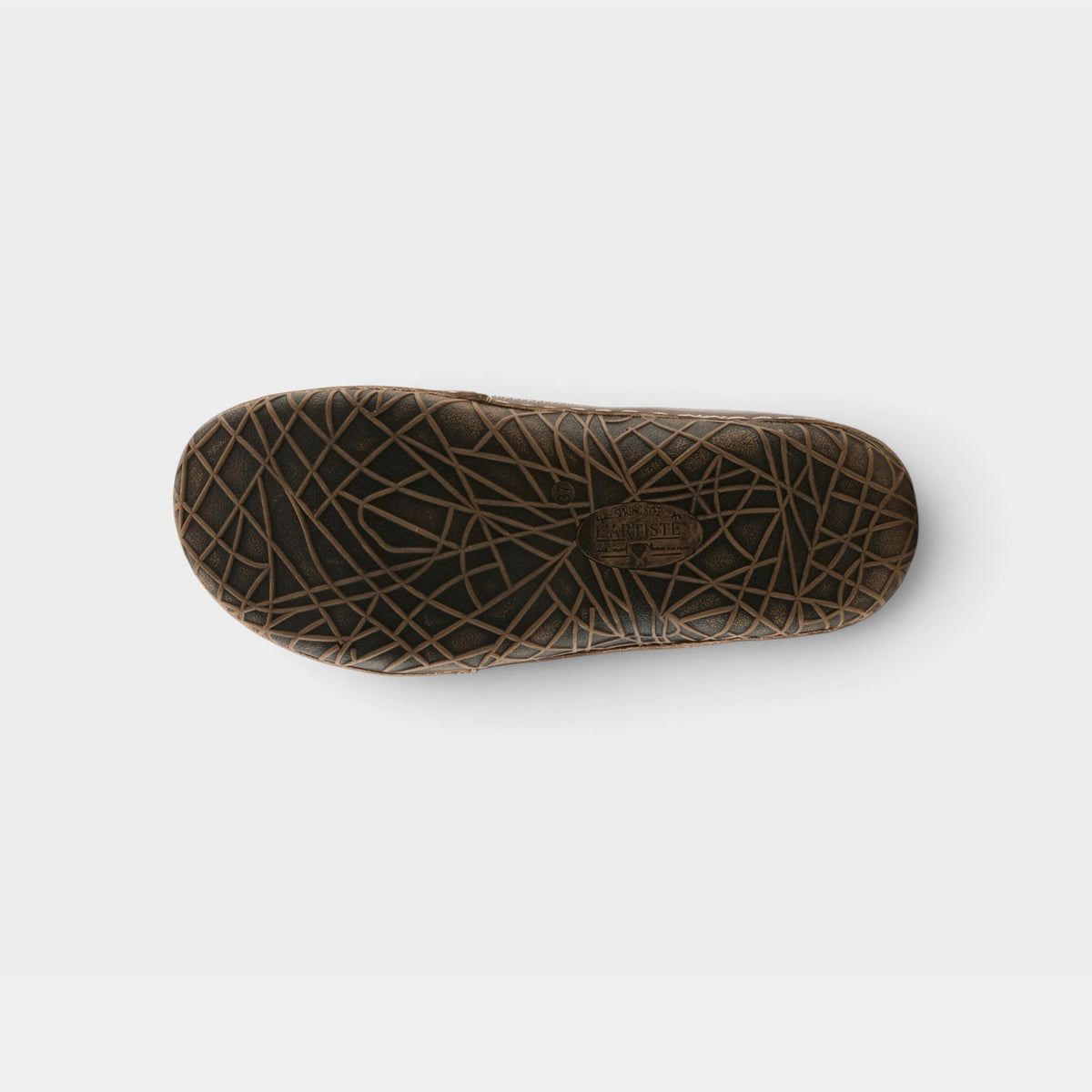 L'Artiste Libora slip-on shoes in Grey, outsole view