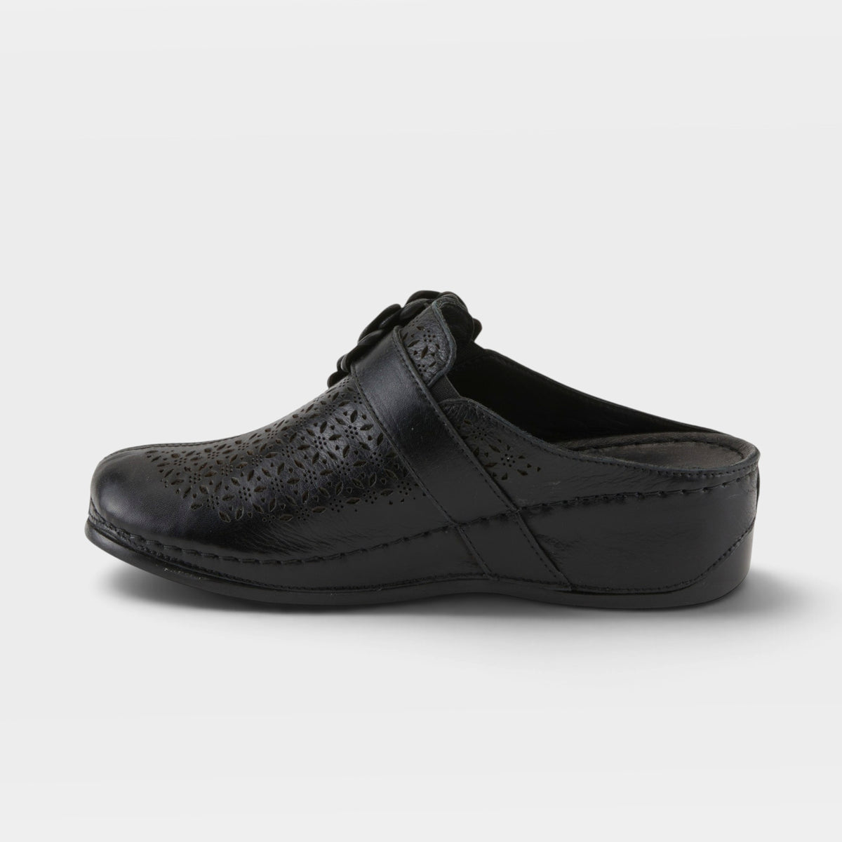 Spring Step Lilybean Black Clog