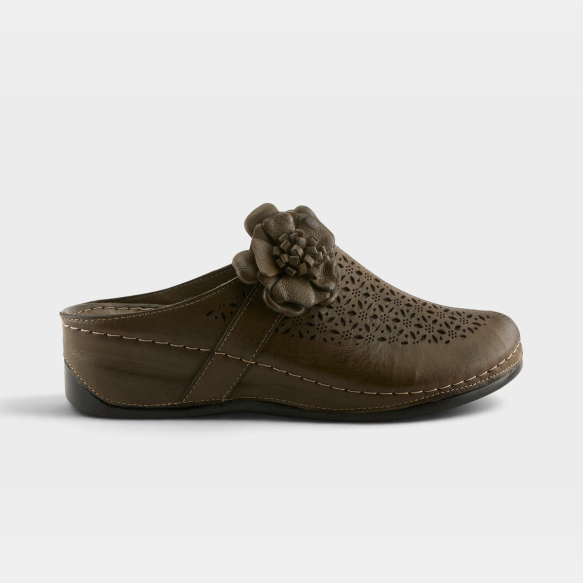 Spring Step Lilybean Olive Green Clog