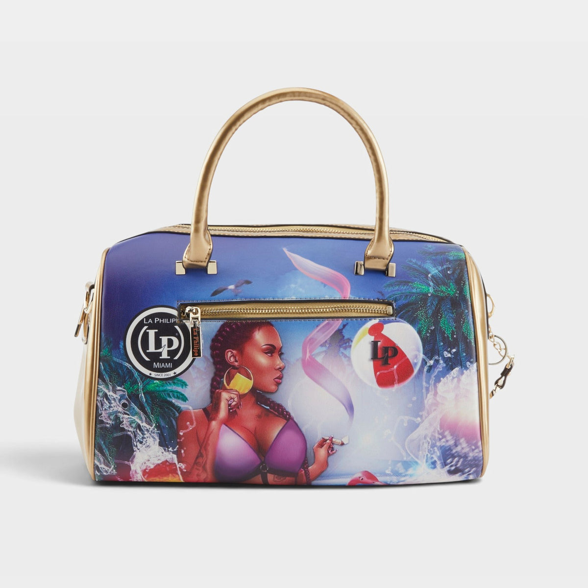 La Philipe – MIAMI BEACH – Gold – Handbag