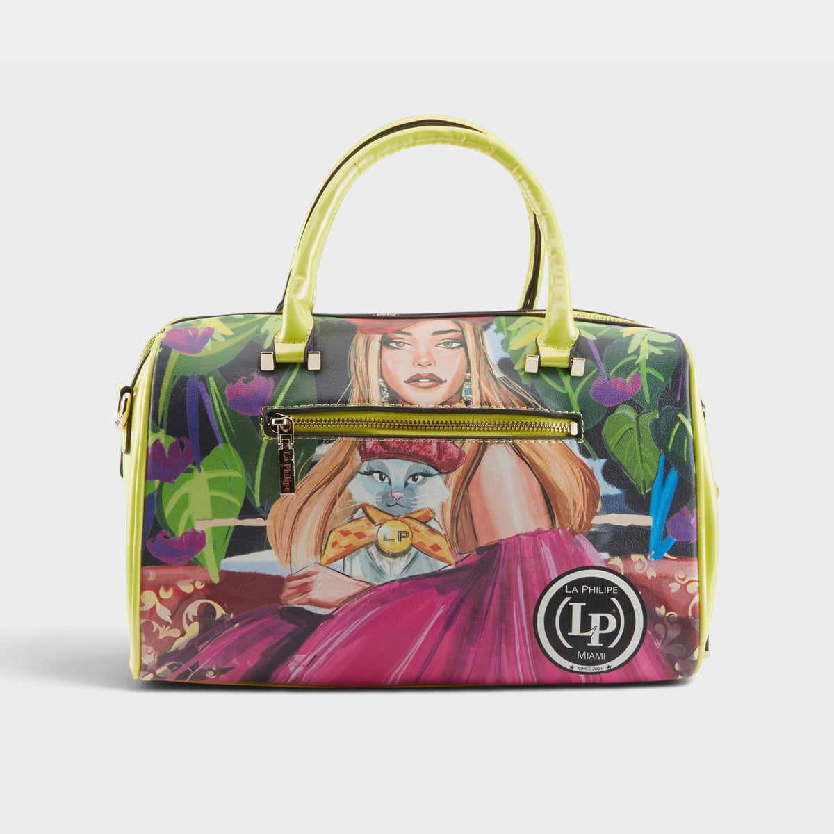 La Philipe – BLOOMING GARDEN – Yellow – Handbag