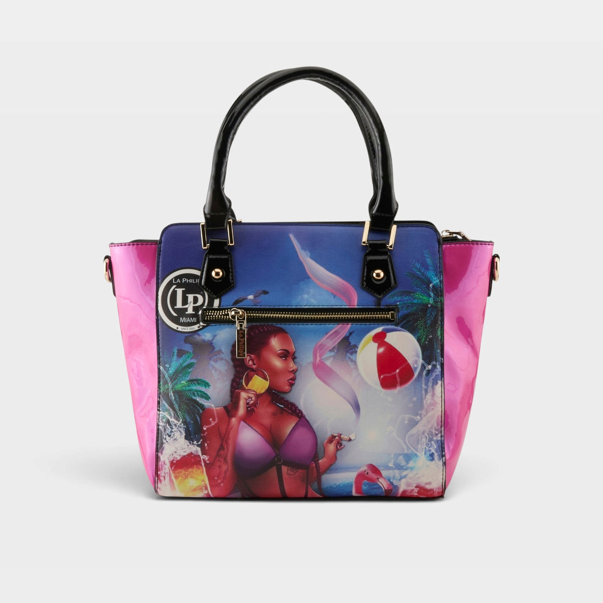 La Philipe – MIAMI BEACH – Black – Handbag