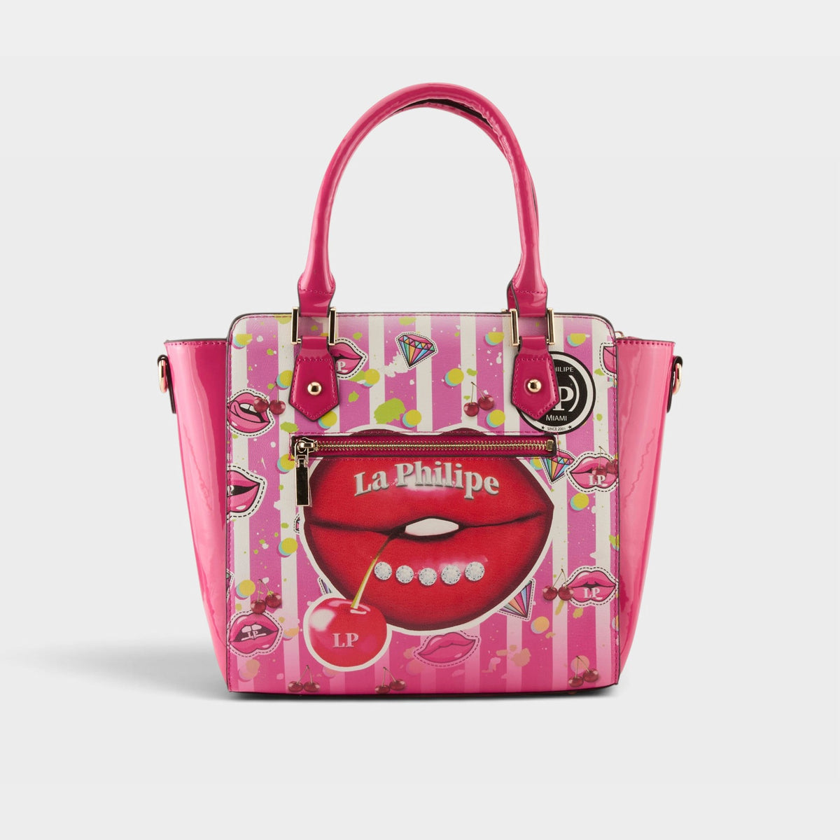 La Philipe – JUICY LIPS – Pink – Handbag