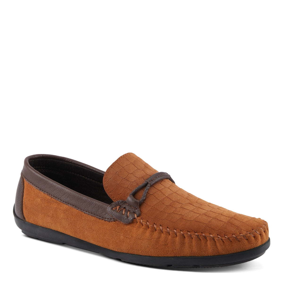 Spring Step Spring Step Men LUCIANO Loafer Shoes loafer in medium brown with comfortable everyday design
