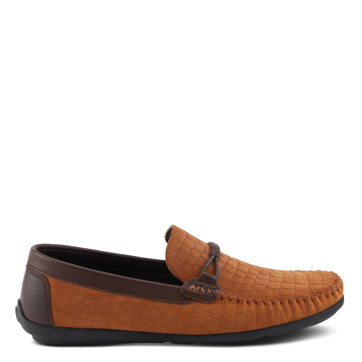 Spring Step Spring Step Men LUCIANO Loafer Shoes loafer in medium brown with comfortable everyday design