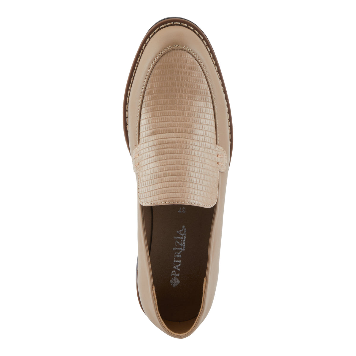 Patrizia PATRIZIA MADO LOAFER fashion shoe in beige with stylish fashion design