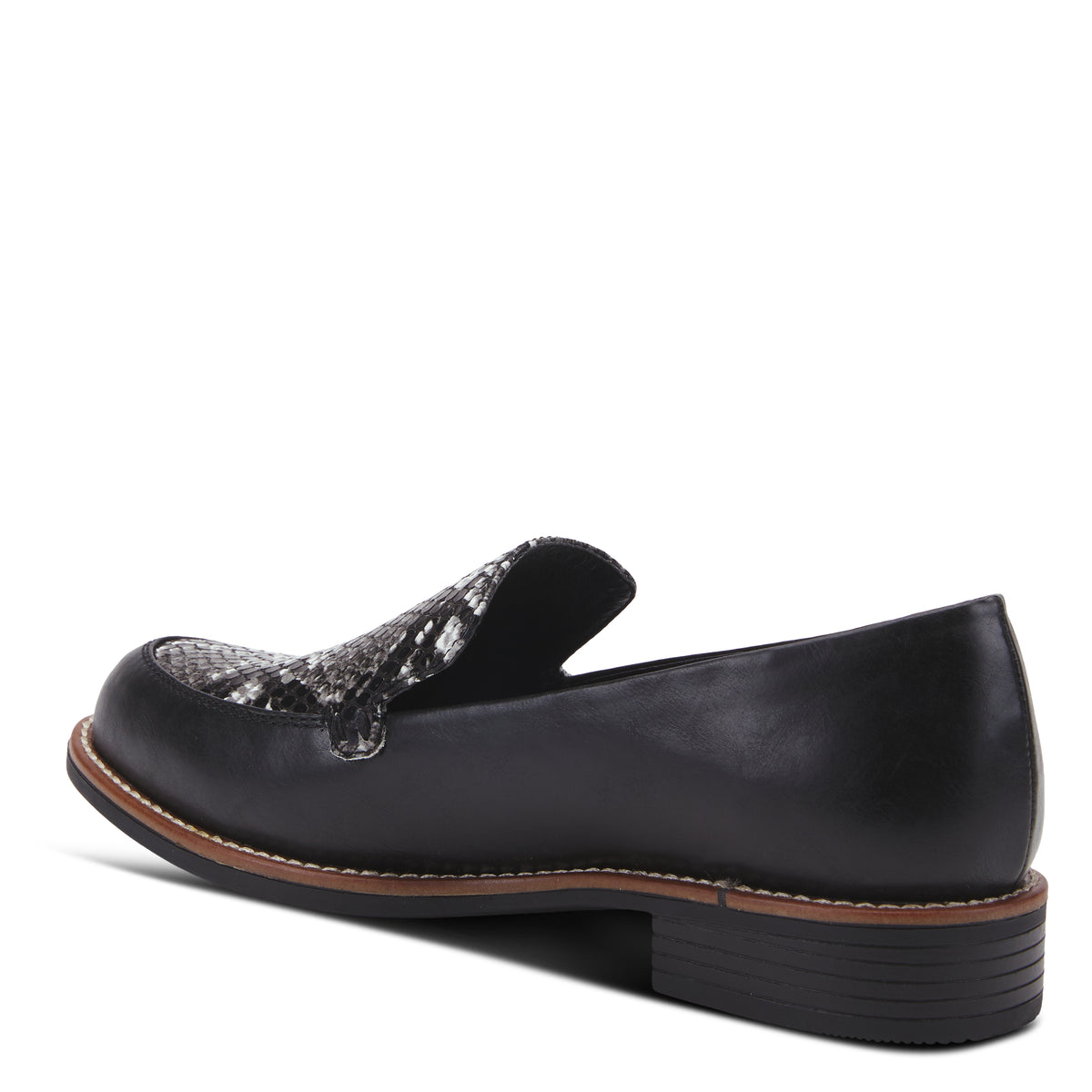 Patrizia PATRIZIA MADO LOAFER fashion shoe in black multi python with stylish fashion design