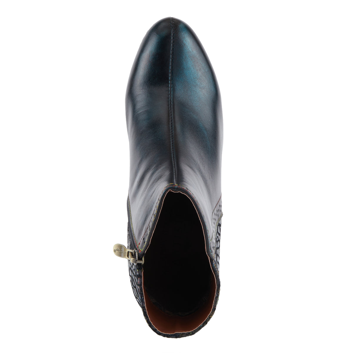 L'Artiste L'ARTISTE MARLEIGH BOOTS boot in black multi with handcrafted leather design