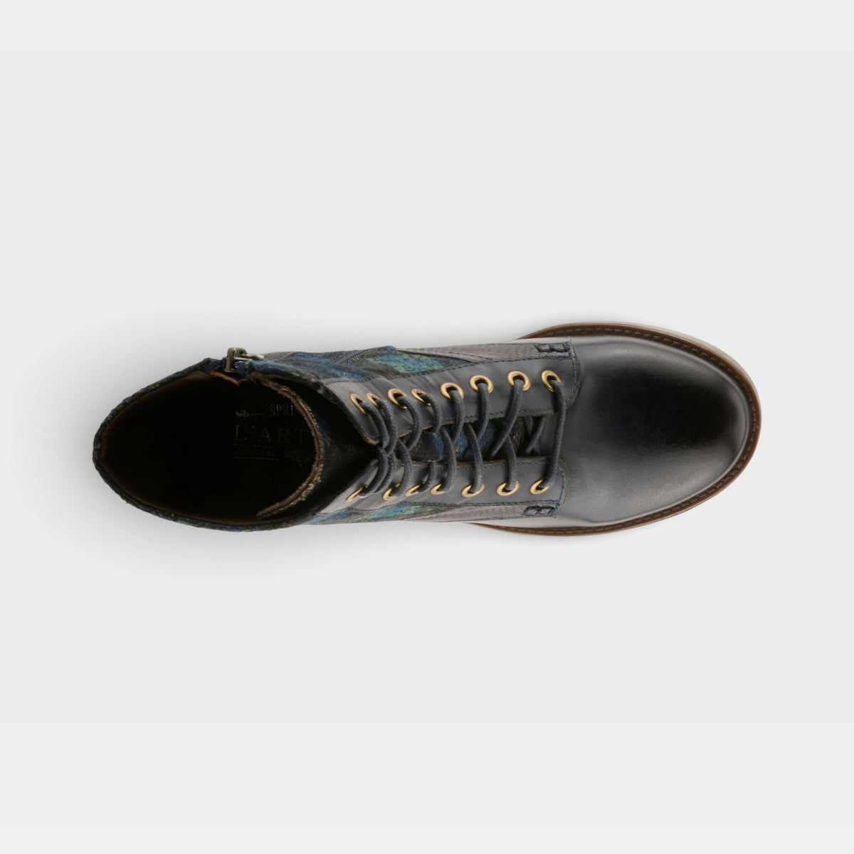 L'ARTISTE MARTY-PLAID BOOTS-22