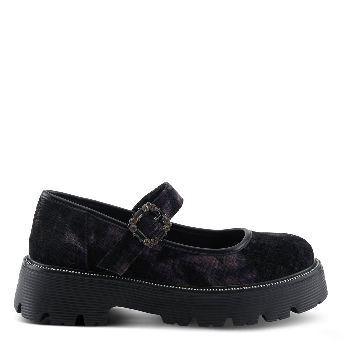 Patrizia PATRIZIA MARYJANA SHOES fashion shoe in dark brown multi with stylish fashion design