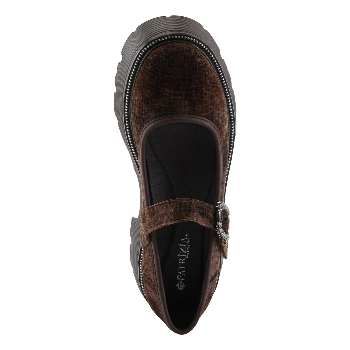 Patrizia PATRIZIA MARYJANA SHOES fashion shoe in dark brown multi with stylish fashion design