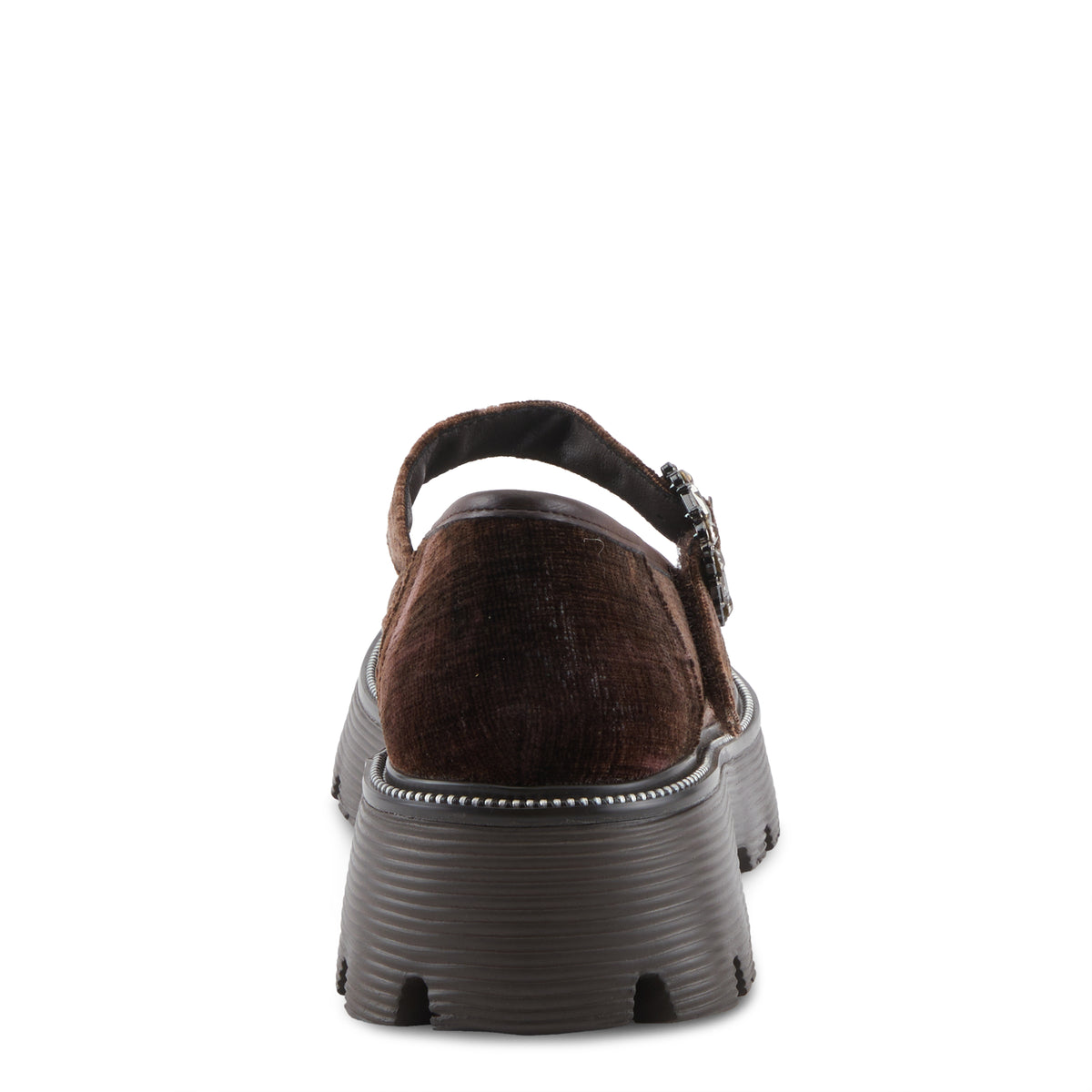 Patrizia PATRIZIA MARYJANA SHOES fashion shoe in dark brown multi with stylish fashion design