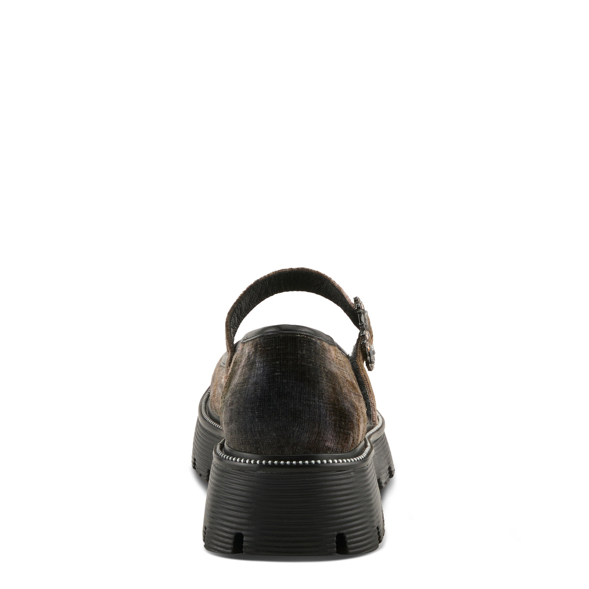 Patrizia PATRIZIA MARYJANA SHOES fashion shoe in dark brown multi with stylish fashion design